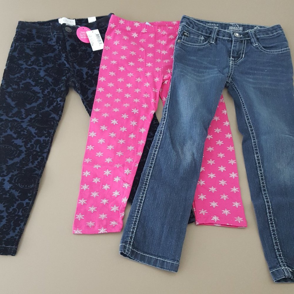 Girl Pants Bundle of 3 Girls Size 5t